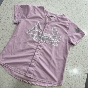 St. Louis Cardinals pink Matheny #22 Jersey sz XL